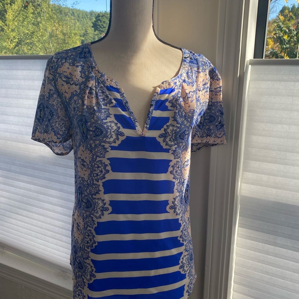 Anthropologie Silk Blouse